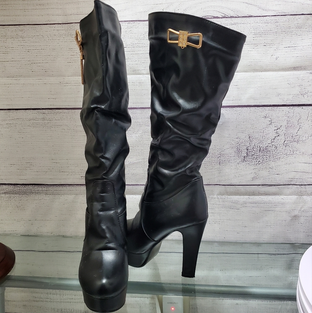 Knee high boots